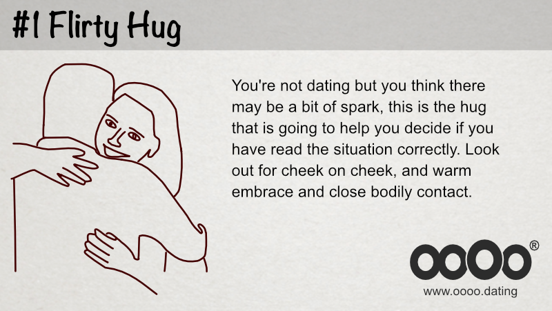 flirty hug