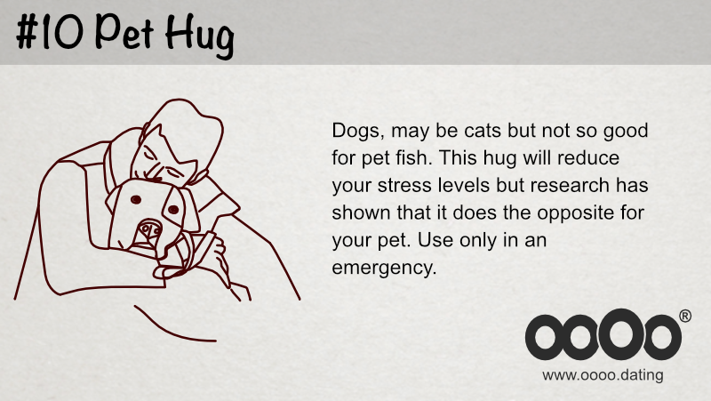 pet hug